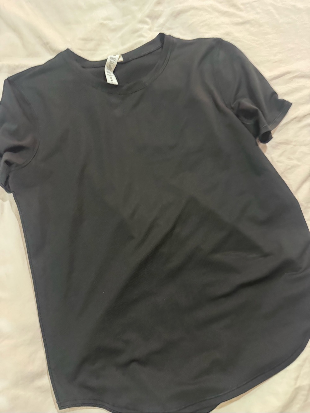 Lululemon Classic Black Crewneck T-Shirt